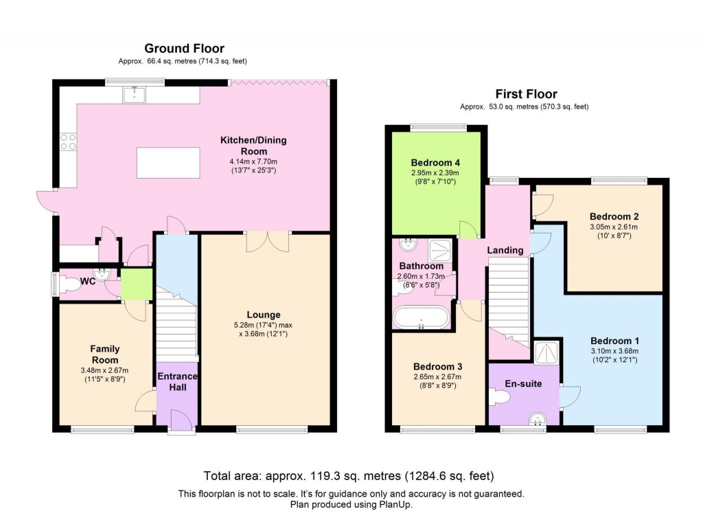 Floorplans For Ranelagh Road, Hemel Hempstead