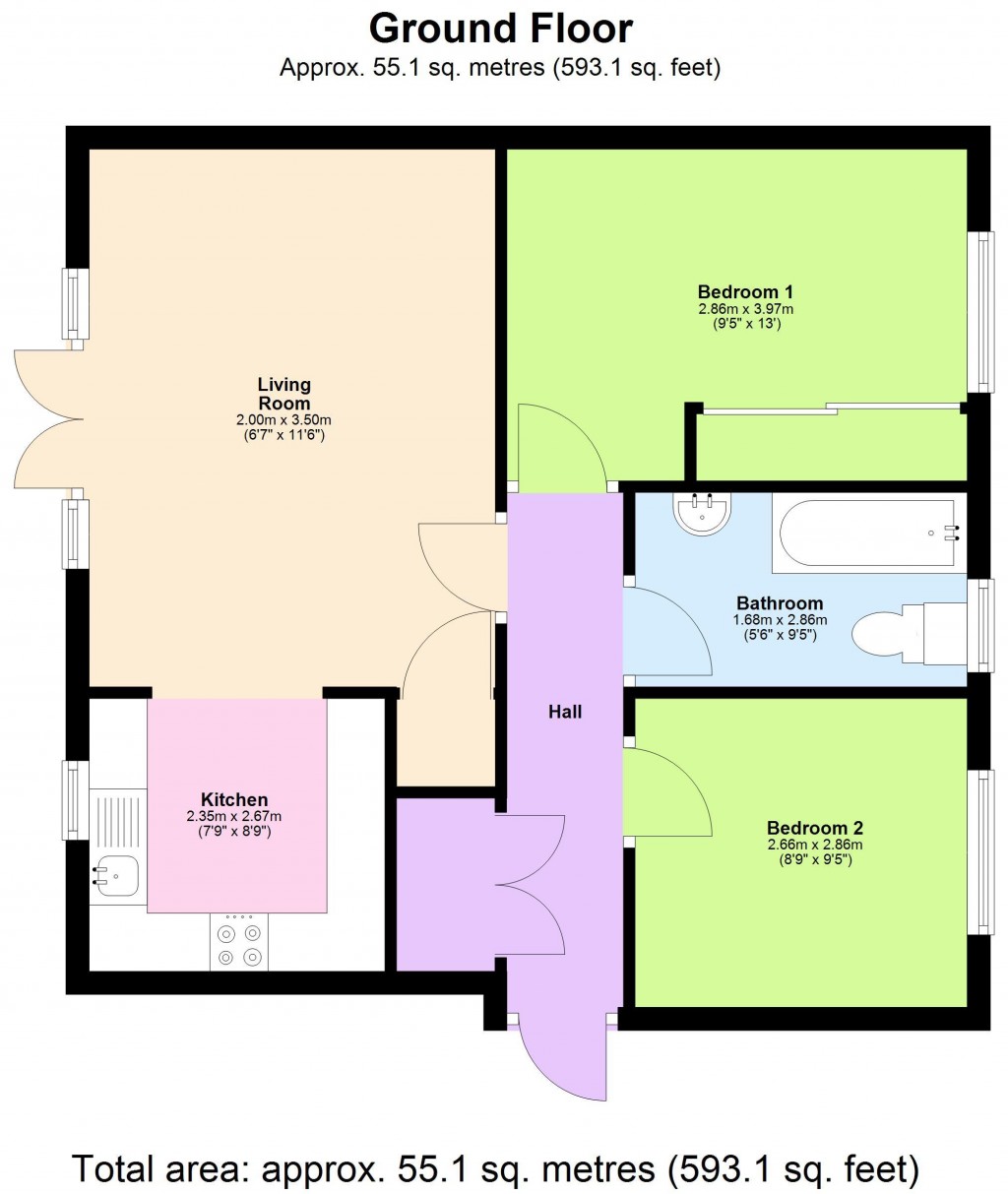 Floorplans For Dara House, Belmont Road