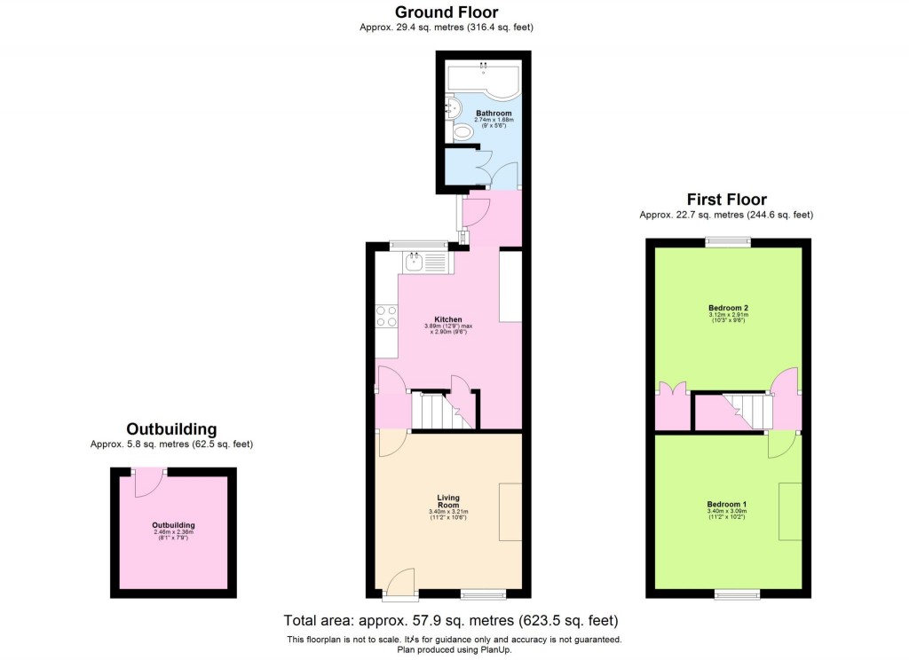 Floorplans For George Street, Berkhamsted