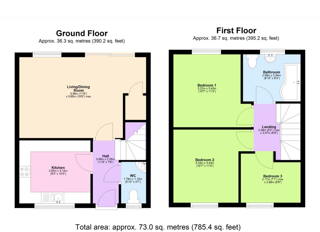 Floorplans For Walking distance to local schools