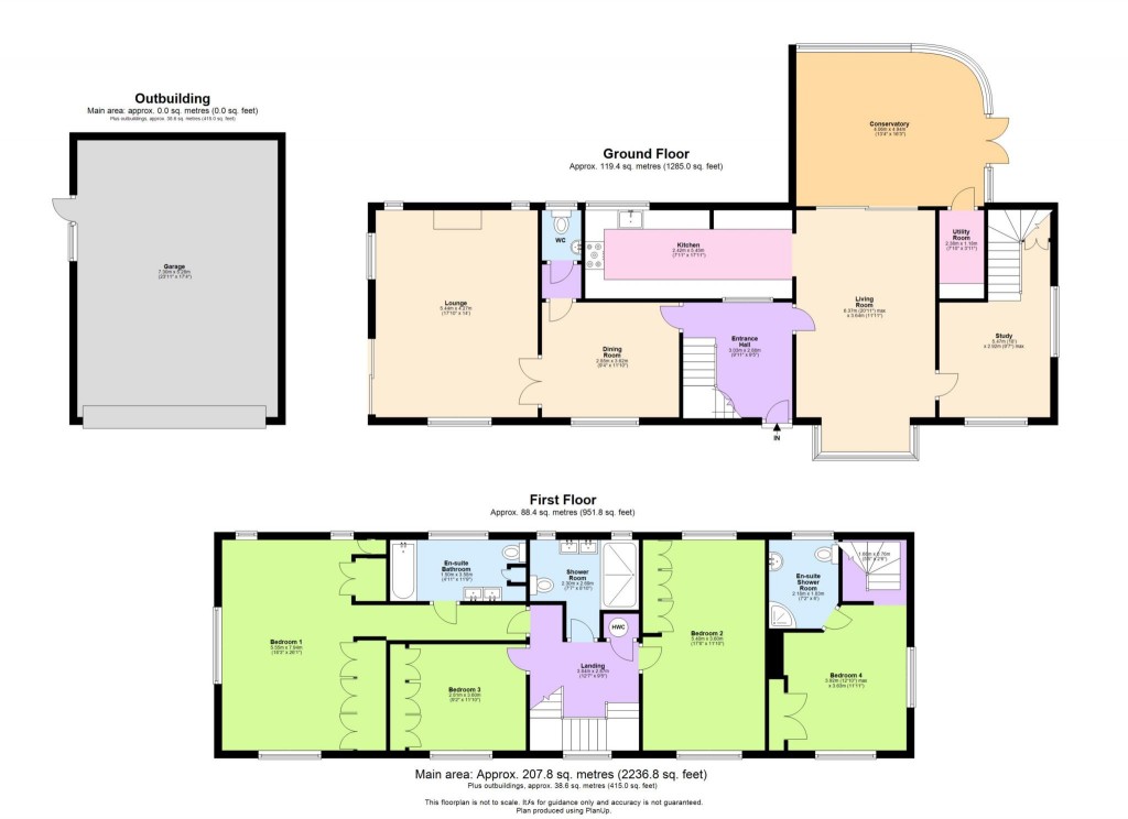 Floorplans For The Lindens, Hemel Hempstead