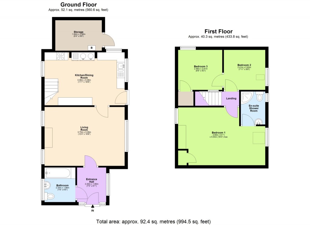 Floorplans For Angel Cottage, High Street