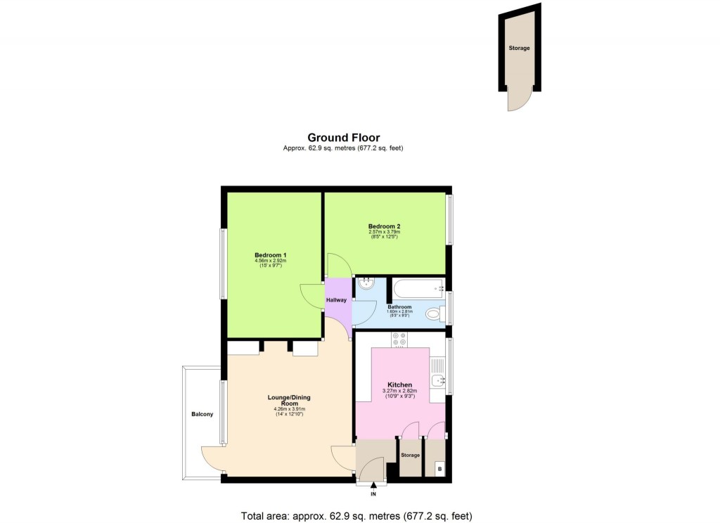 Floorplans For Long Chaulden, Hemel Hempstead