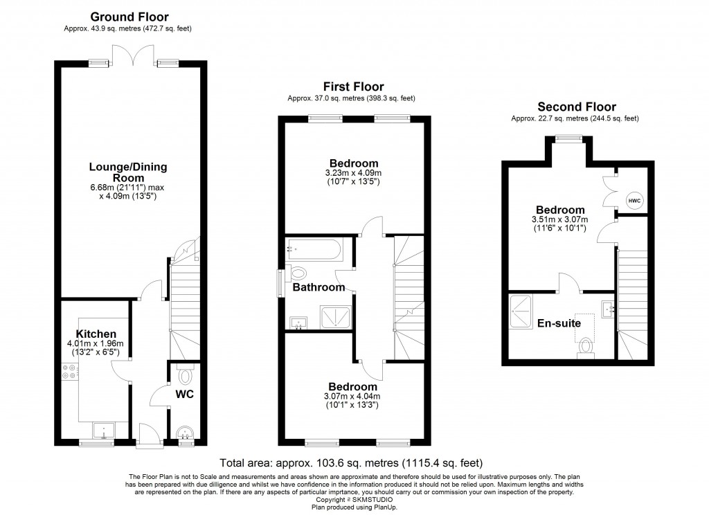 Floorplans For Apsley, Hemel Hempstead, Hertfordshire