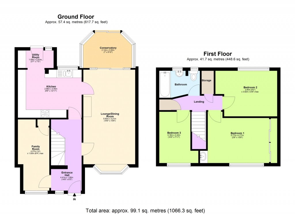 Floorplans For Barnacres Road, Hemel Hempstead, Hertfordshire