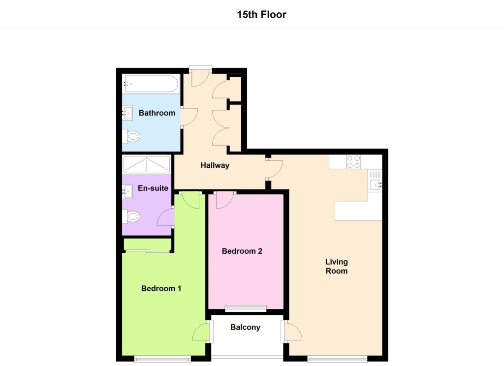 Floorplans For Cotterells, Hemel Hempstead, Hertfordshire