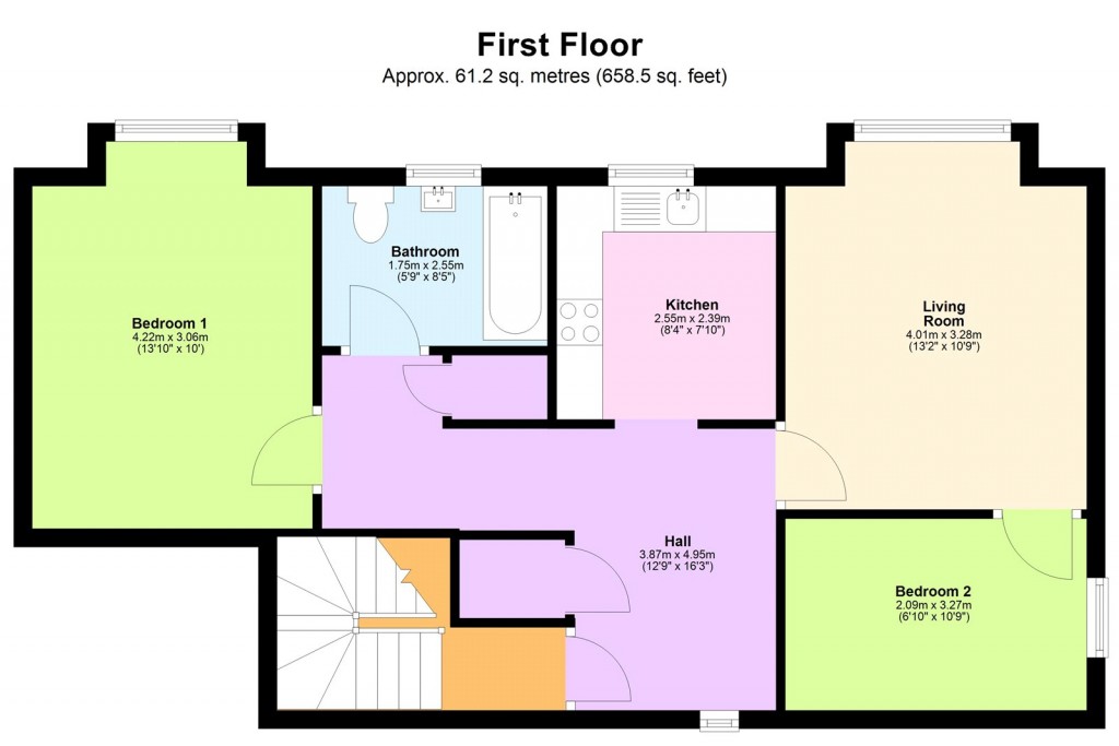 Floorplans For Randalls Ride, Hemel Hempstead, Hertfordshire