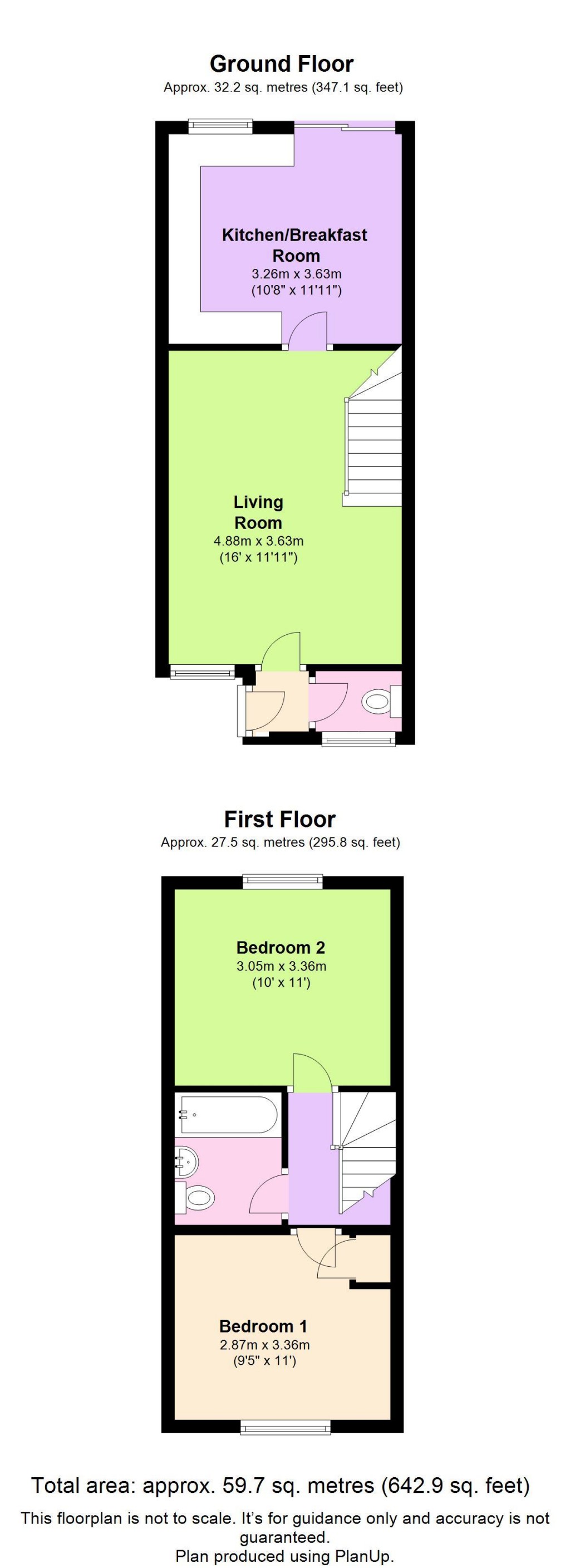Floorplans For Thorne Close, Hemel Hempstead, Hertfordshire
