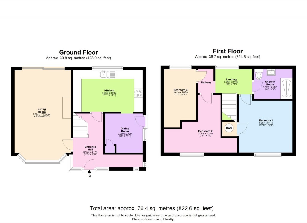 Floorplans For Newlands Road, Hemel Hempstead, Hertfordshire