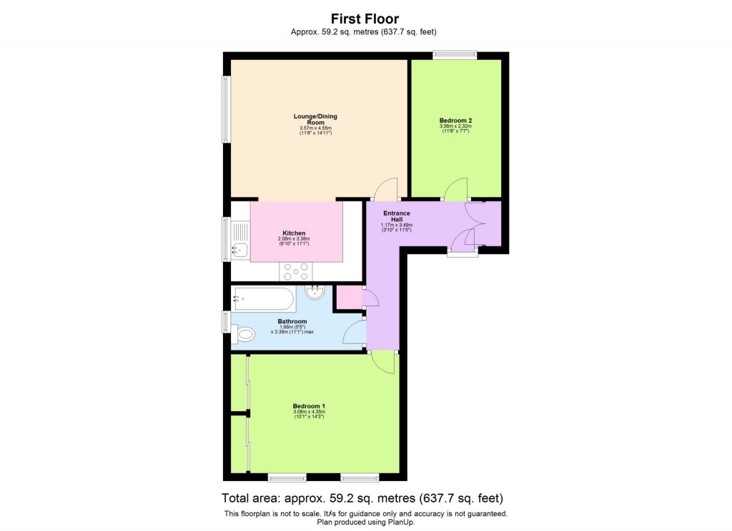 Floorplans For Belmont Road, Hemel Hempstead, Hertfordshire