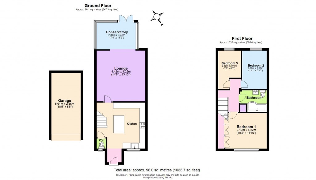 Floorplans For Charlesworth Close, Hemel Hempstead, Hertfordshire