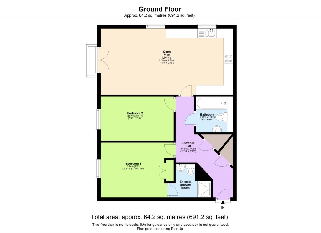 Floorplans For The Wharf, Leighton Buzzard, Buckinghamshire