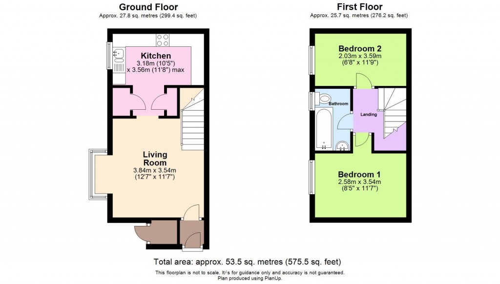 Floorplans For The Lawns, Hemel Hempstead, Hertfordshire