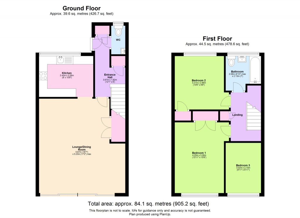 Floorplans For Haddon Close, Hemel Hempstead, Hertfordshire