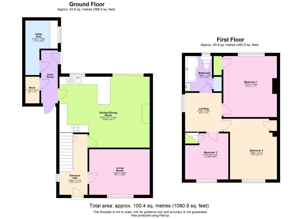Floorplans For Potten End, Berkhamsted, Hertfordshire