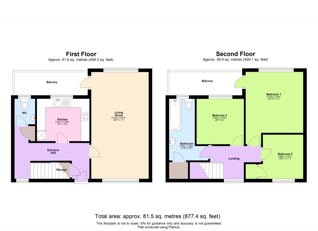 Floorplans For Figtree Hill, Hemel Hempstead, Hertfordshire