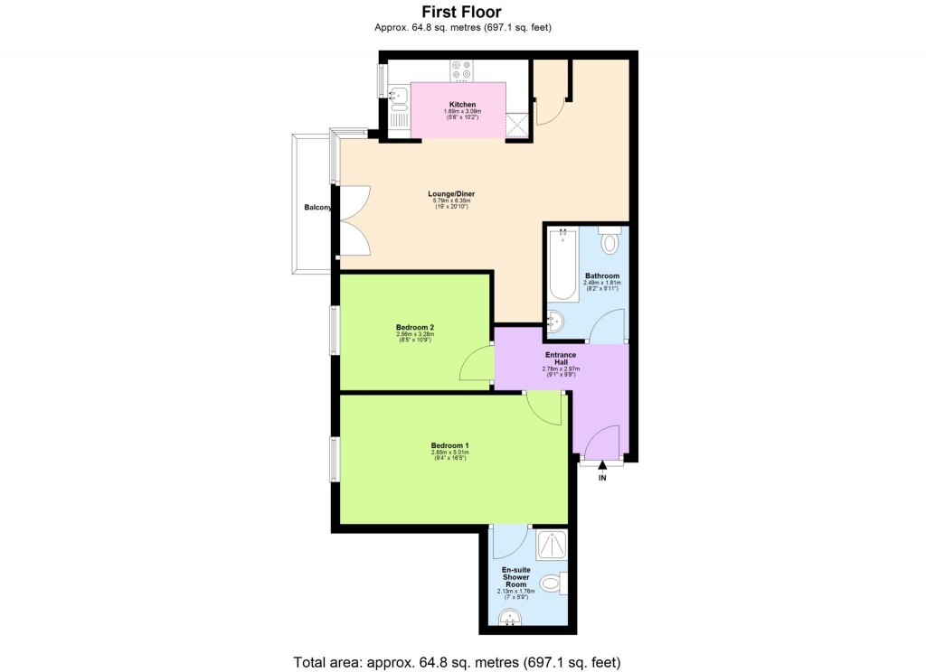 Floorplans For Bury Road, Hemel Hempstead, Hertfordshire