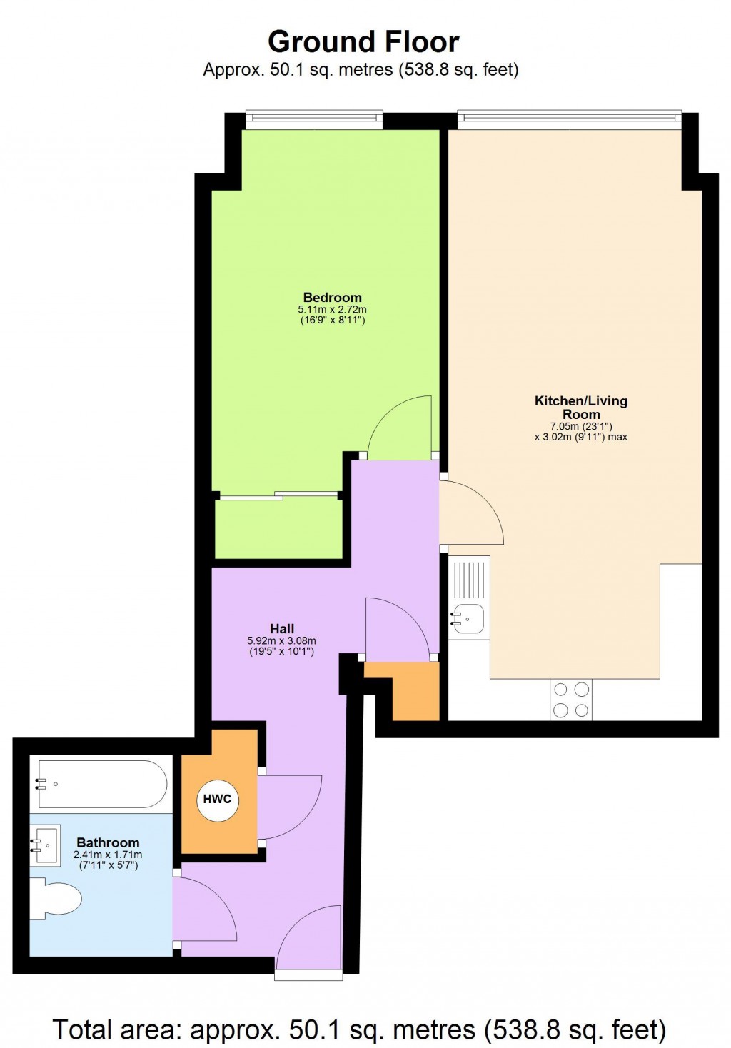 Floorplans For Cotterells, Hemel Hempstead, Hertfordshire