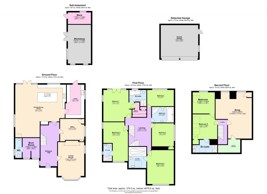 Floorplans For London Road, Hemel Hempstead, Hertfordshire