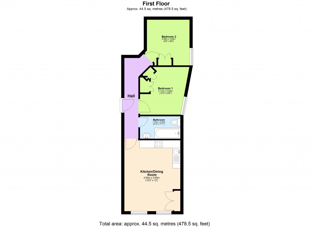 Floorplans For Hemel Hempstead, Hertfordshire