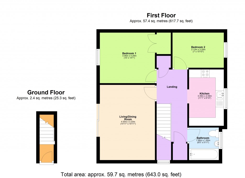Floorplans For Bovingdon, Hemel Hempstead, Hertfordshire