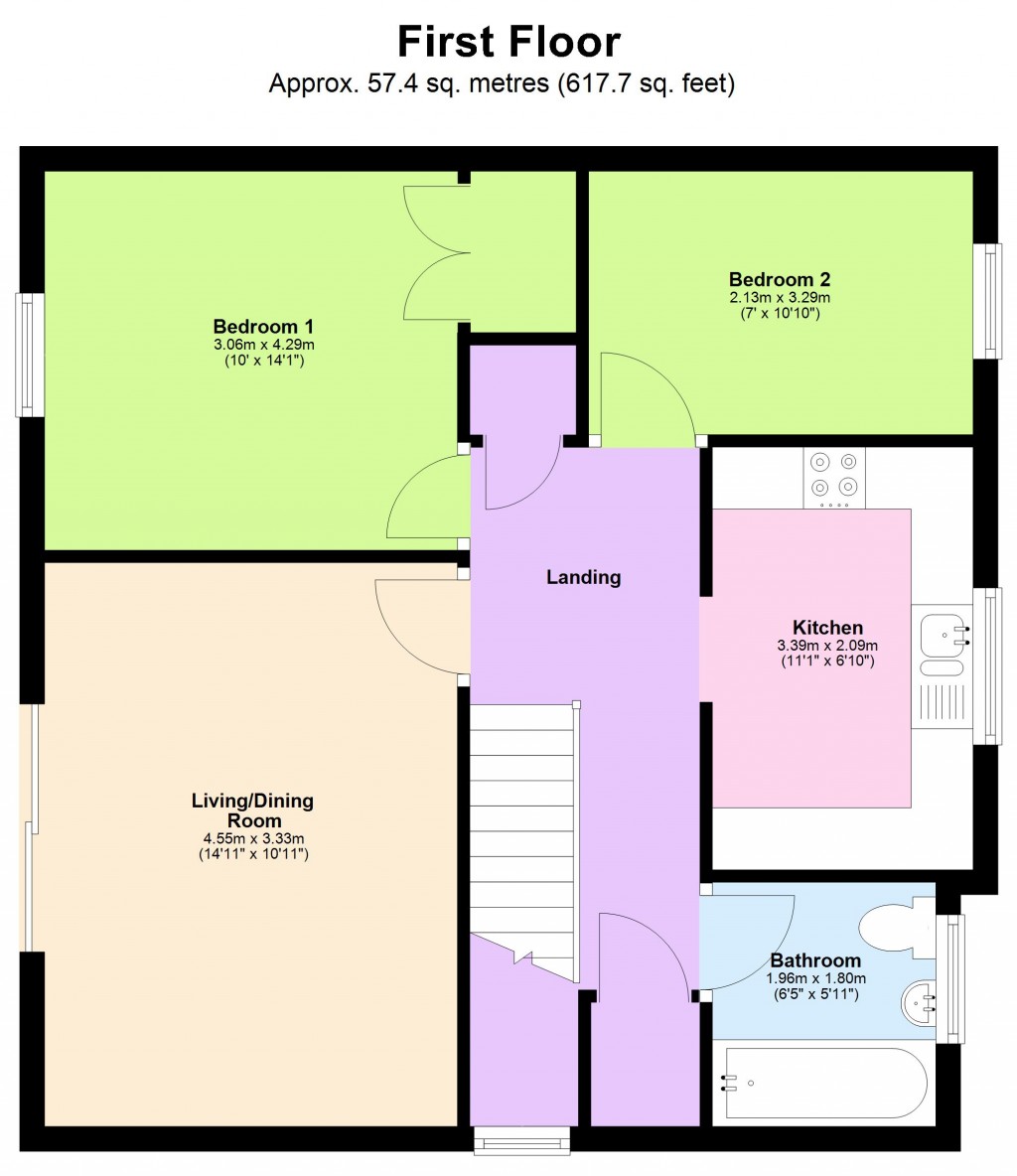 Floorplans For Bovingdon, Hemel Hempstead, Hertfordshire