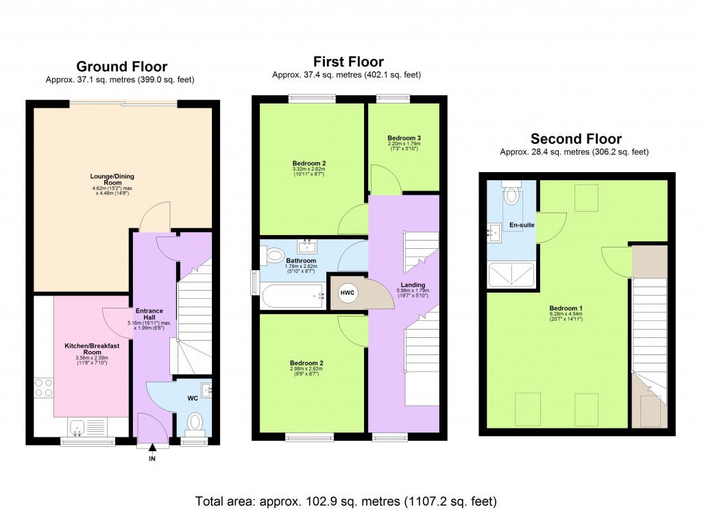 Floorplans For Hemel Hempstead, Hertfordshire